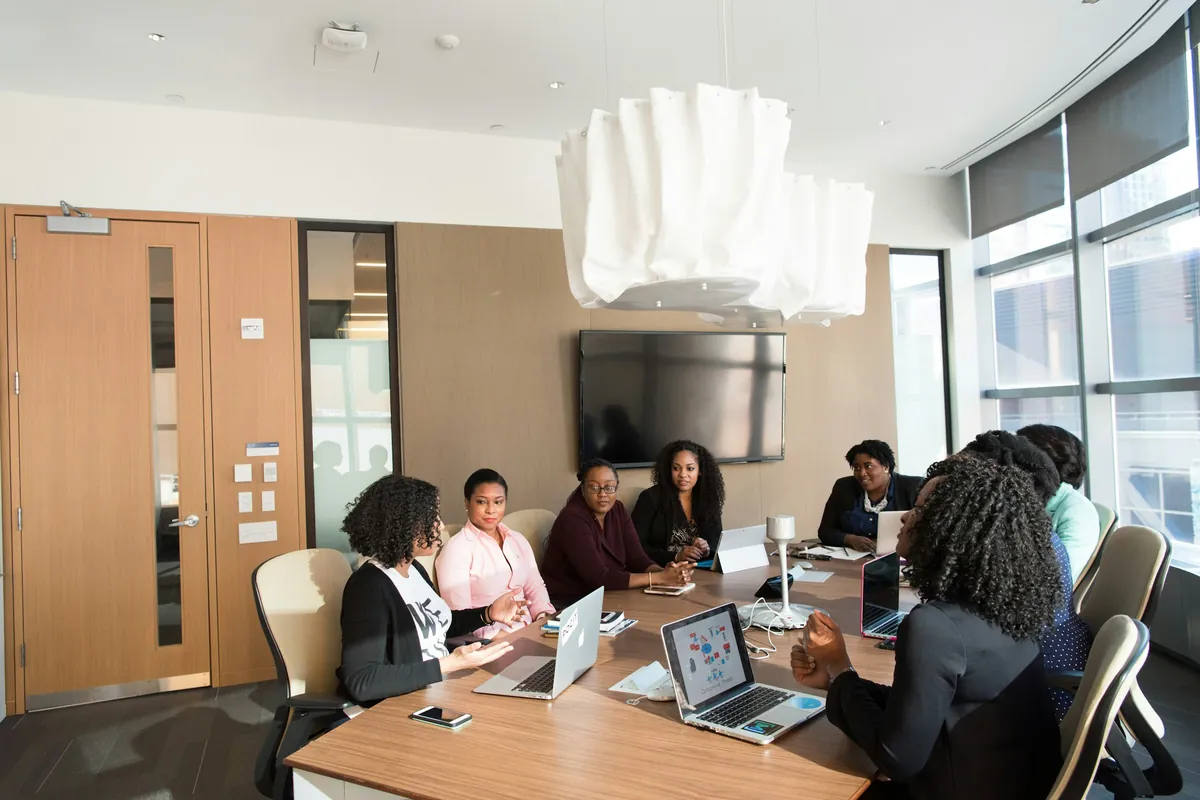 Team in a working session