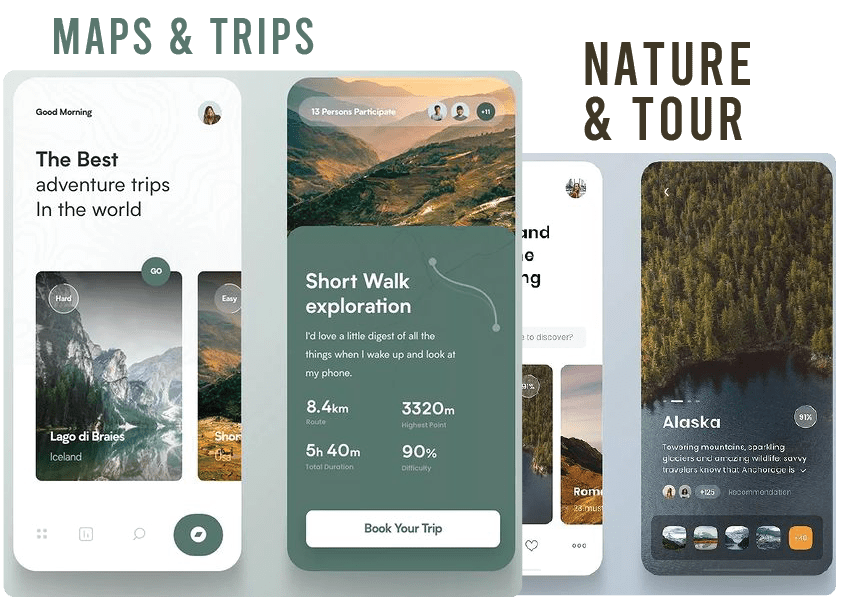 Maps and Tourist Apps (IOS/ANDROID)